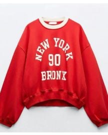 Zara New York Sweatshirt at Zara